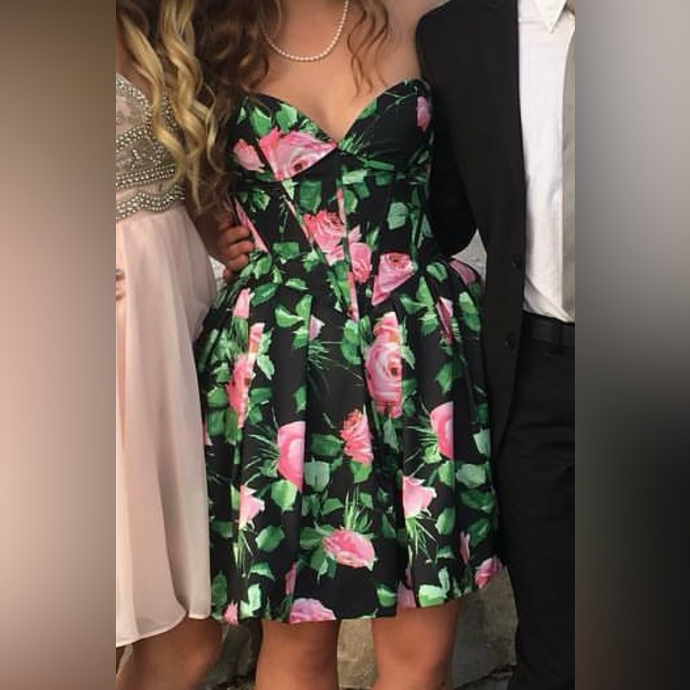 Sherri Hill Floral Prom Dress